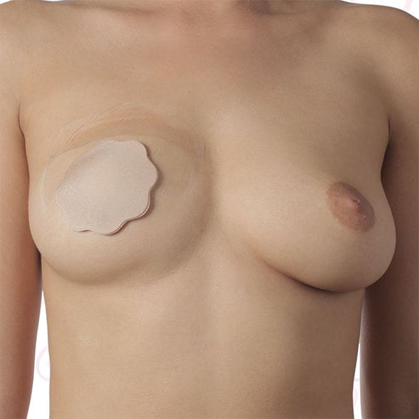 BYE-BRA - BREASTS ENHANCER + NIPPLE COVERS SYLICON CUP D/F 6